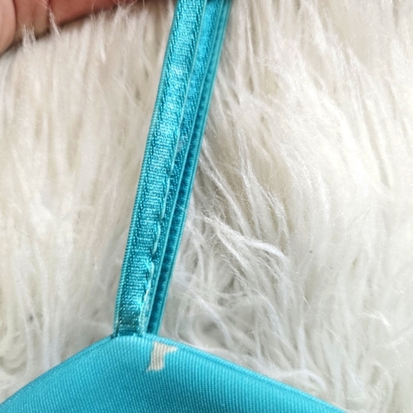 Teal Tropical Flower Midi Dress - Picture 5 of 11